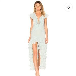 Revolve NBD Te Quiero Dress in Baby Blue XXS